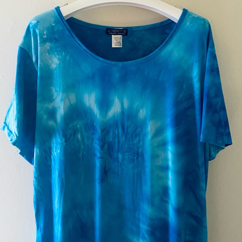 โ๏ธTURQUOISE TIE DYE MAXI DRESS - Picture 5 of 6